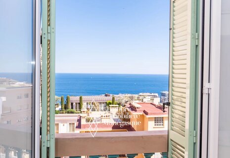 Monaco – Monte-Carlo – Élégant appartement 3 pièces avec vue mer