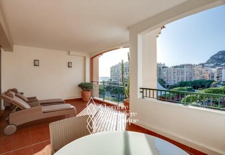 Gorgeous 2-bedroom apartment on Fontvieille Marina with sea view