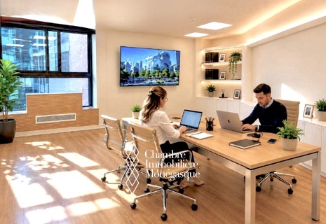 OFFICE SPACE with services and charge included - MONTE-CARLO SUN