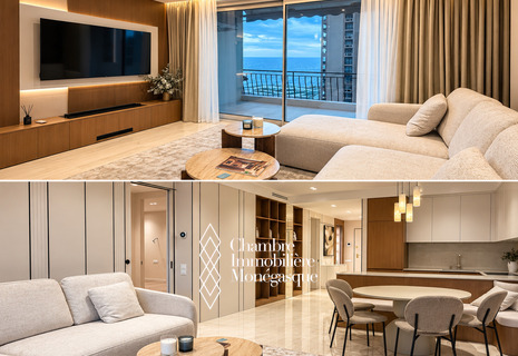 Elegante appartamento con vista mare