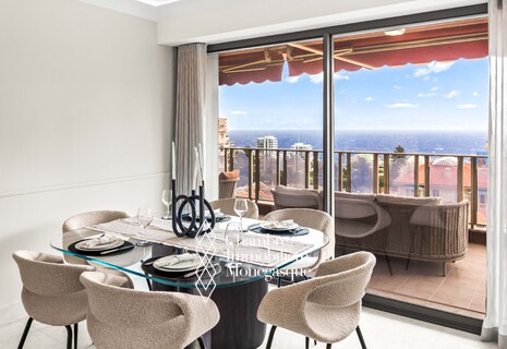 Riviera Palace: Appartamento di 4 vani completamente ristrutturato con Vista Mare e Casinò