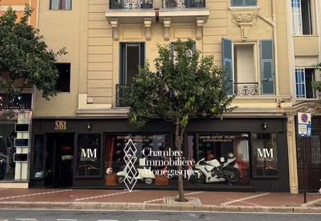Droit au bail – Boutique 111 m² avec grande vitrine – Rue Grimaldi