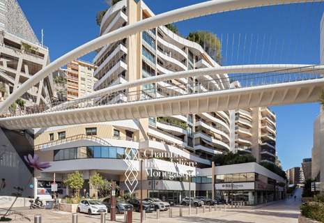 Exclusive rental 3-room apartment with parking and cellar Prestige residence Monaco