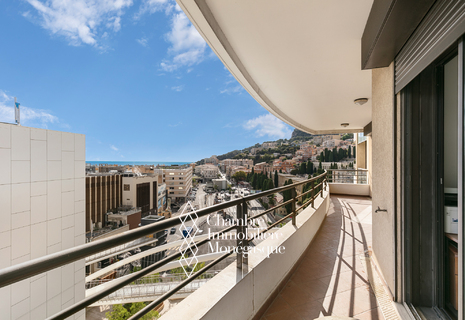 Exclusive rental 3-room apartment with parking and cellar Prestige residence Monaco