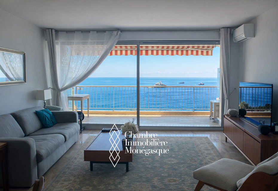 3 PIECES TRAVERSANT AVEC MAGNIFIQUE VUE MER