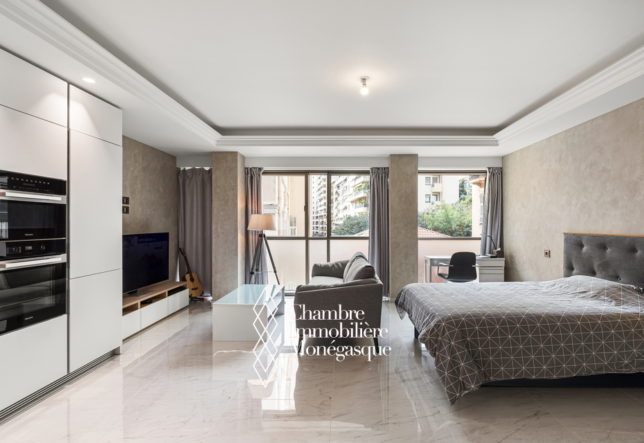 Vente Exclusivité appartement studio Condamine dans résidence de standing