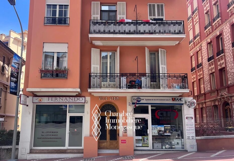 Droit au bail - Local commercial avec vitrine - Moneghetti