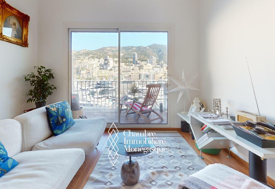 OFFERTA - 3 stanze con cantina - Facciata sul Quai Antoine 1er - Vista Port Hercule e Monte-Carlo