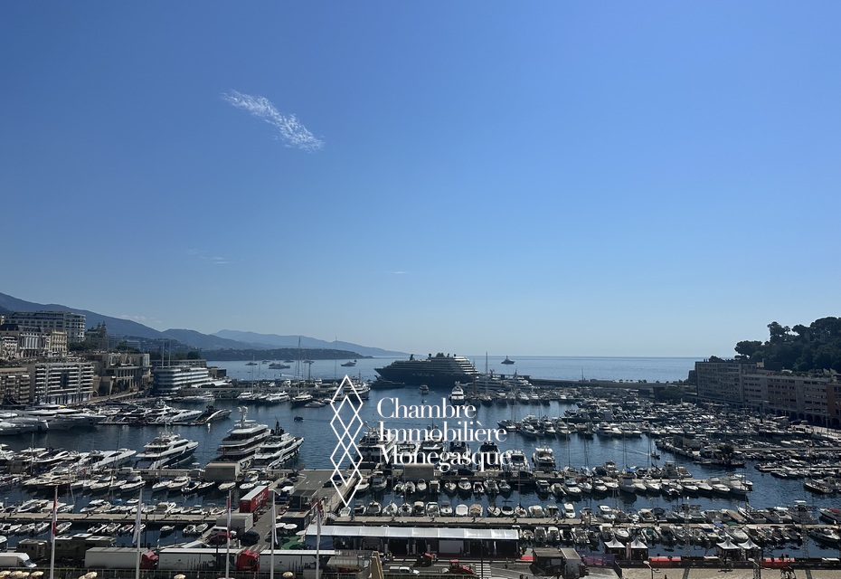 Appartement d’exception en première ligne sur le port de Monaco