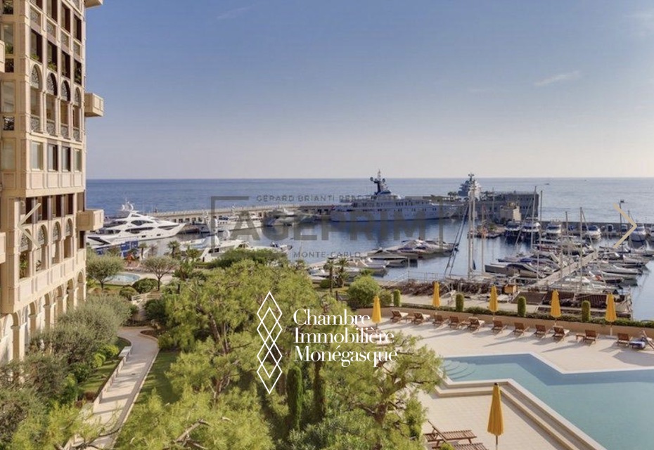 Appartement de Prestige – Fontveille, Terrasse du Port
