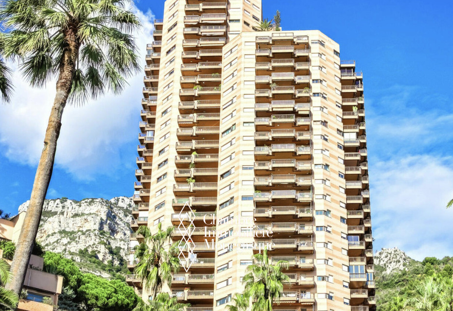 Grand appartement situé en dernier étage de la résidence de standing du Parc Saint Roman