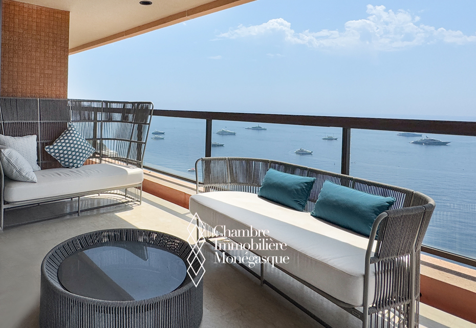 MONTE CARLO SUN - LUXUEUX 4 PIECES - VUE MER