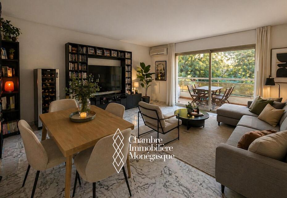 2 pièces calme | Résidence de standing avec piscine | Jardin Exotique