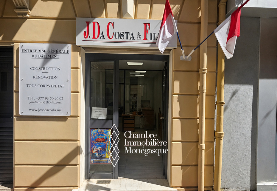 Local commercial avec vitrines – Monte-Carlo