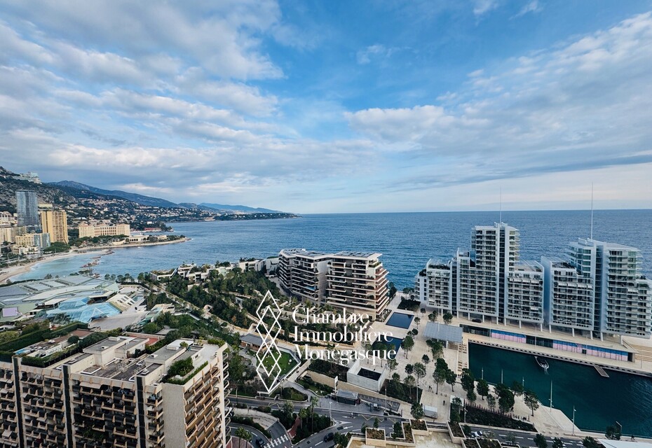Location appartement 3/4 pièces vue mer, Monaco